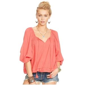 Ralph‎ Lauren Denim & Supply Peasant Blouse Medium